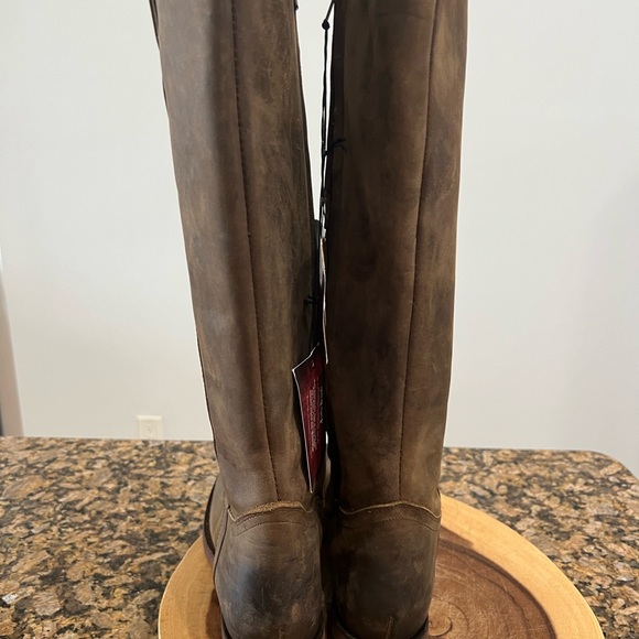 NWT Justin leather knee high boot 7.5 woman’s - Picture 7 of 11